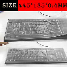 Keyboard Skin Universal Silicone Desktop Computer Keyboard Cover Skin Protector picture