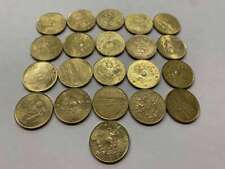 Lot 21 Coins 200 Lire Commemorative Italian Alloy Naval Carabinieri Fao Repu picture