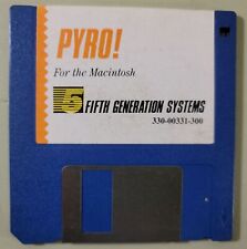PYRO Screen Saver for Macintosh - Fifth Generation Systems - Disk Media - 1990 picture