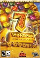 7 Wonders of the Ancient World PC CD match 3 Egyptian gems symbols puzzle game picture
