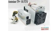 Professionally used BITMAIN Antminer T9+ 10.5TH/s BTC/BCH ASIC Miner w/ PSU picture