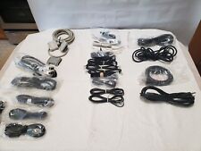 Lot Of 25 Vintage Computer & Printer Cables, Power Cards, USB Plugs, SEE PHOTOS  picture