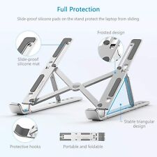 Aluminum Alloy Laptop Holder Stand Adjustable Foldable Portable for Notebook picture