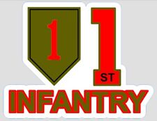 US Army 1st Infantry Division Sticker (Select your Size) picture