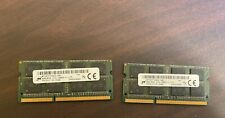 MICRON 8gb RAM -  2rx8 pc3l-12800s-11-11-FP  - 2 MODULES of 8GB each total 16GB picture