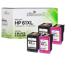 4PK Replacement HP61XL 2-Black & 2-Color Ink Cartridges 1000 1010 1050 1051 1510 picture