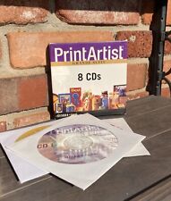 Sierra Home Print Artist Grande Suite 8 CDs 1999 Discs Disks picture