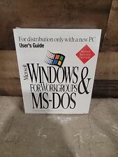 Microsoft Windows For Workgroups & MS-DOS Sealed picture