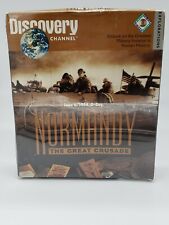 Discovery Channel Explorations Normandy The Great Crusade Big Box PC 1994 D-Day picture