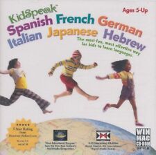 KidSpeak : Spanish French German Italian Japanese Hebrew (CD-ROM, Mac/Windows) picture