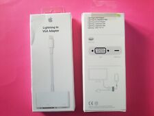 NEW - Genuine Apple Lightning to VGA Adapter for iPad/iPhone/iPod (MD825AM/A) picture