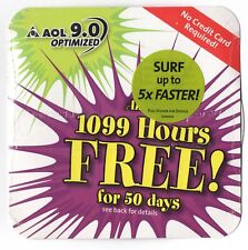 Vintage America Online AOL 9.0 Internet promo CD/ROM original in shrink wrap picture