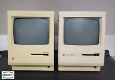 (Lot of 2) Vintage Apple Macintosh Plus 1MB M0001A Power Up to Blinking 