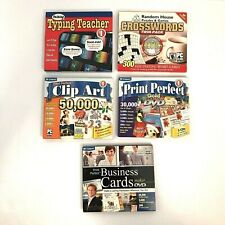 Vintage computer software Bundle 5  Cosmi Brand titles business & leisure NEW picture