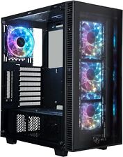 Rosewill Gaming Computer PC Case, ATX Mid Tower, Glass, RGB LED Fans CULLINAN MX picture