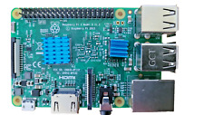 Raspberry Pi 3 Model B Quad Core 64-bit with touch screen and case picture