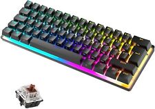 Wired Mechanical Gaming Keyboard Mini with RGB Backlit Type-C  for PC/PS4/Xbox picture