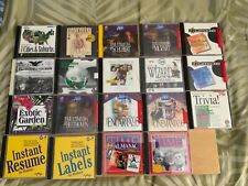 Microsoft Home 1995 PC CD-ROM Software Lot of 19 Vintage Discs Gateway Softkey picture