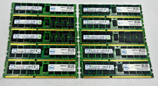 SERVER RAM -SAMSUNG *LOT OF 10* 16GB 2RX4 PC3L -10600R M393B2G70CB0-YH9 /TESTED picture