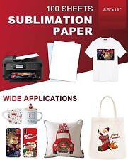 A4 Sublimation Paper - 100 Sheets for All Inkjet Printer with Sublimation Ink picture