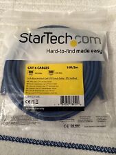 StarTech 10 ft Blue Molded Cat 6 UTP Network Patch Cable  picture