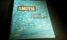 Vintage 1965 Herman Smith Teflon Terminals Brochure Guide 12 Pages Brooklyn, NY picture