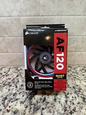 NEW SEALED - CORSAIR AF120 QUIET EDITION LED FAN TWIN PACK picture