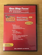 Holt Science DVD One-Stop Planner® (Short Courses F-J) Teacher Edition - NEW picture