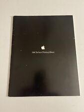 1998 THE YEAR OF THINKING DIFFERENT RARE INTERNAL APPLE COMPUTERS LIMITED BOOK picture