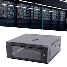 4U Server Rack IT Cabinet Data Network Rack Enclosure - 24-Inch Deep Rack Stand picture