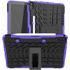 Exoskeleton Hybrid Armor Case with Kickstand for iPad Air (5th and 4th picture