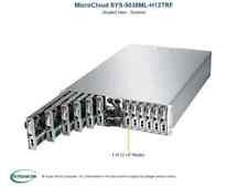 Supermicro SYS-5038ML-H12TRF 3U 12-Node Barebones Server NEW IN STOCK 5 Year Wty picture