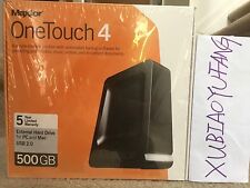 NEW & SEALED Maxtor OneTouch 4 500GB USB 2.0 External Hard Drive For Pc Or Mac picture