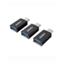 AUKEY USB 3.0 A to C Adapter 3-Pack (Black) picture