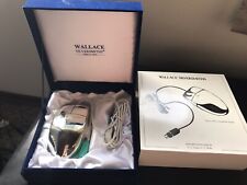 Wallace Silversmith Silver Plated PS/2 Mouse Model MUO6P with Blue Velvet Box  picture