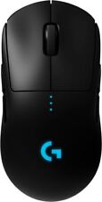 Logitech G PRO Wireless Optical Gaming Mouse with RGB Lighting - Black -(VG) picture