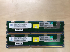RAM - LOT OF 2 NANYA NT8GC72B4NB1NK-CG 8GB 2Rx4 PC3 10600R 500205-071u picture