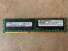 Samsung 16GB (1x16G)PC3-12800 DDR3 1600 ECC Srvr Mem M393B2G70BH0-CK0 UC3-3(4) picture