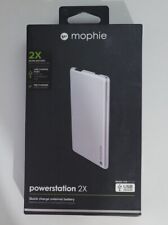  MOPHIE POWERSTATION 2X EXTERNAL BATTERY 2.4 Amp 4000 mAh - Silver picture