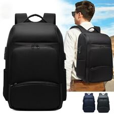 Large Capacity Backpack Men Business Bag Anti-theft 17 inch Laptop Work Travel picture