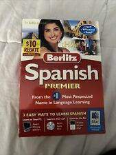 Berlitz Spanish Premier Software Windows PC Mac 2006 Eight CD Language Learning  picture
