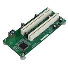 PCI Express PCI-e to Dual PCI Adapter Card PCIE PCI Slot Expansion Riser Card picture