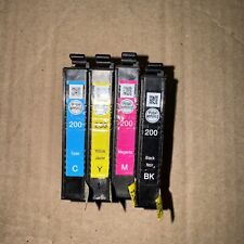 EPSON 200 DURABrite Ultra Ink Standard Black & Color Cartridge 4 Pack New Oem picture
