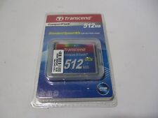 TRANSCEND TS512MCF80 MEMORY COMPACTFLASH 512MB SPEED-80X FOR DIGITAL CAMERAS  picture