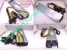 1PCS Used Liteon 12V 200A 2500W Switching Power Supply Modified picture