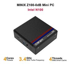 MINIX Z100-0dB Intel N100 Office Gaming Mini PC Official Genuine Windows System picture