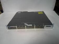 Cisco Catalyst 3750X Series WS-C3750X-48PF-S 48 Port PoE Ethernet w/ 2x PSU picture
