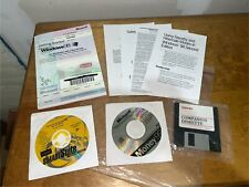 Vintage Toshiba Laptop Paperwork Windows 98 Operating System Manual, Discs Etc picture