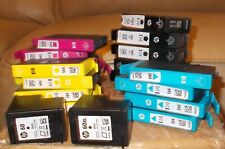 20 Genuine HP Empty Ink Carthages, Black, Yellow, Cyan and Magenta picture