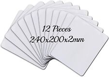 A-SUB Sublimation Blank Mouse Pads 9.4x7.9 in 12PK Large Extended Gaming Pads picture